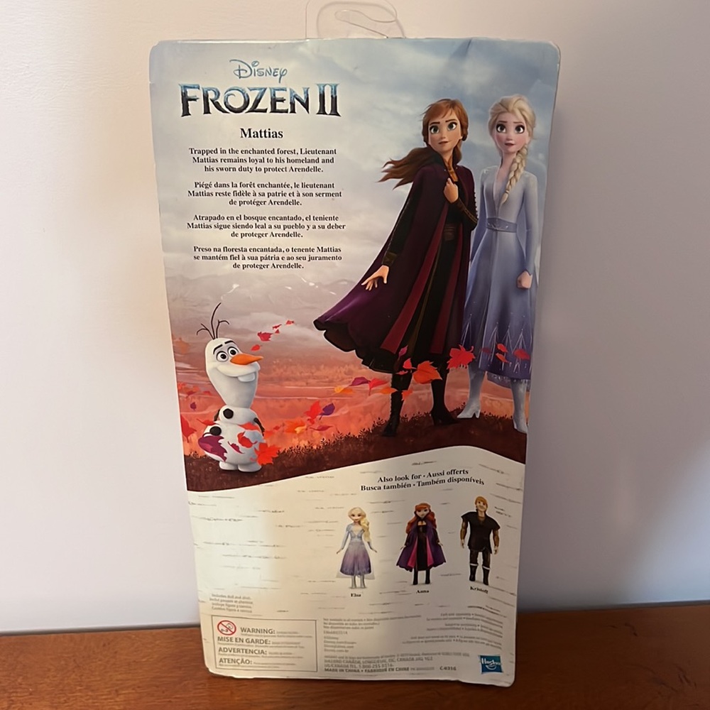 Disney Frozen II Mattias. New - Picture 3 of 3